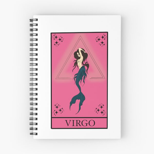 Item preview, Pink Virgo tarot card  designed and sold by Designsbyleahhh.