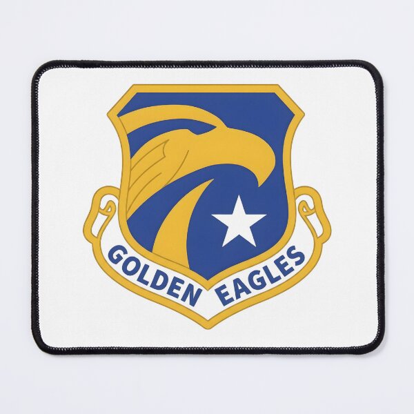 Item preview, USAF Golden Eagles Shield Patch Emblem designed and sold by CharlieDesings.
