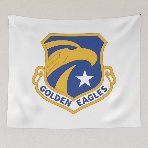 Item preview, USAF Golden Eagles Shield Patch Emblem designed and sold by CharlieDesings.