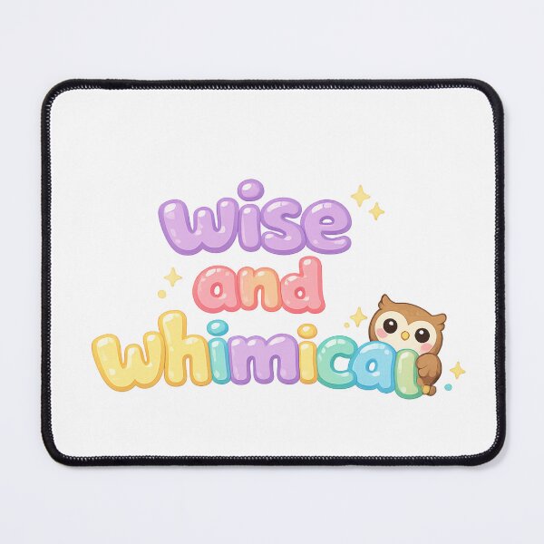 Item preview, Wise And Whimsical Owl Sticker | Cute Kawaii Owl | Woodland Gift designed and sold by Gremlin Hours.