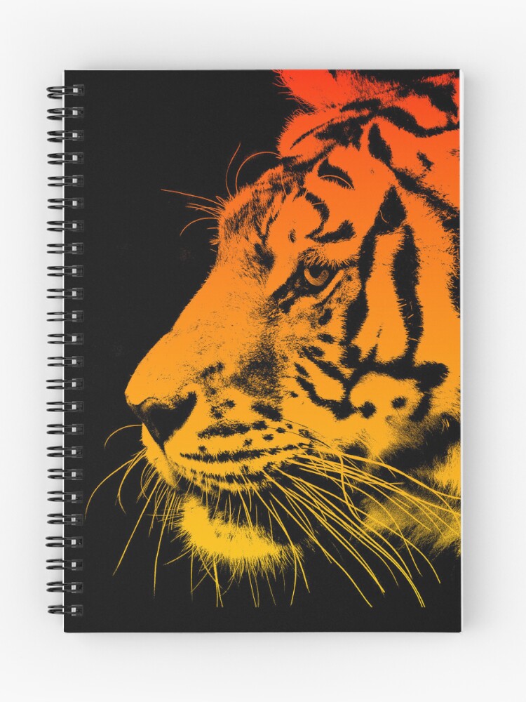 Thumbnail 1 of 3, Journal, Sunrise Tiger designed and sold by JDGraphicDesign.
