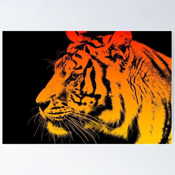 Item preview, Sunrise Tiger designed and sold by JenDGraphicDesign.