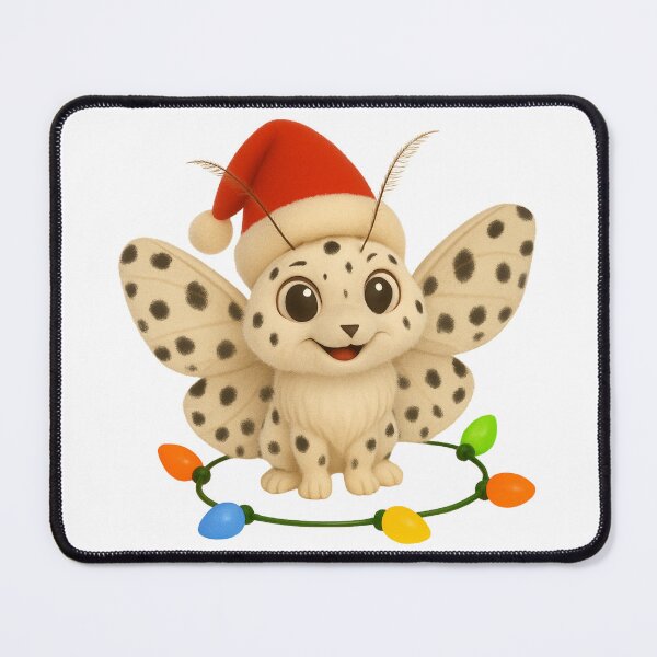 Item preview, Christmas Giant Leopard Moth designed and sold by Sillytoe.