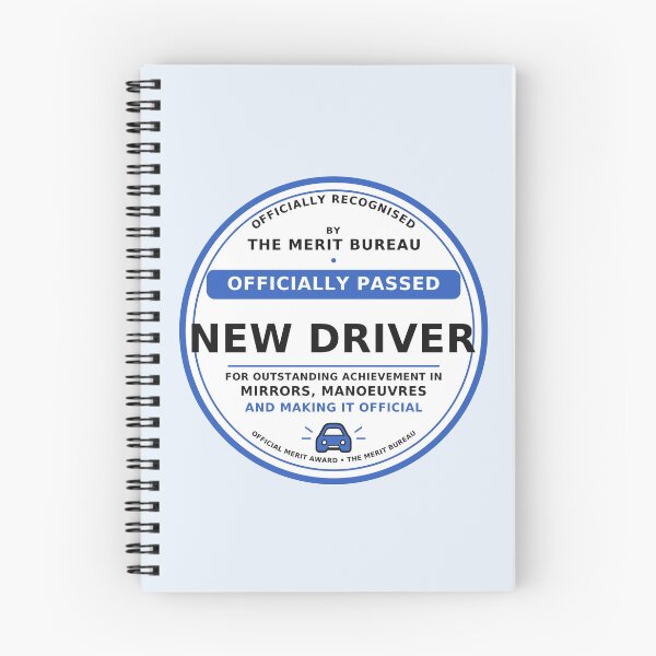 Item preview, Passed Driving Test Gift | Officially Passed New Driver Award designed and sold by TheMeritBureau.