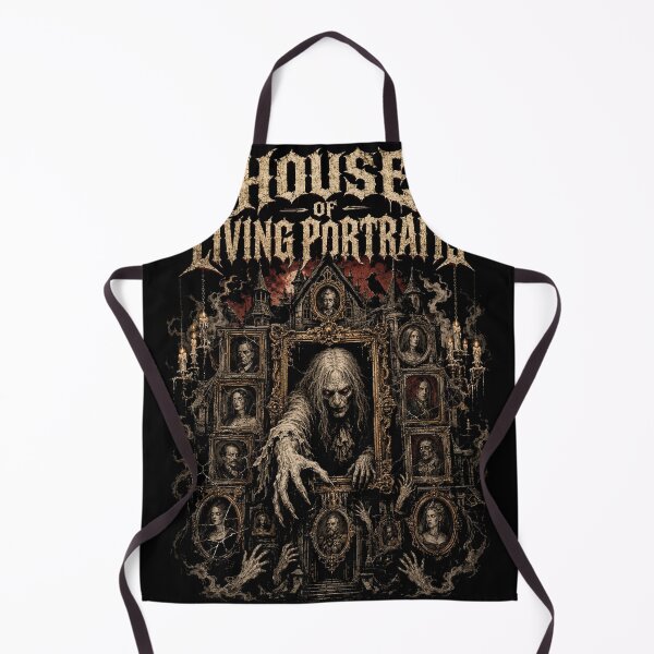 Item preview, House Of Living Portraits designed and sold by RetroCrypt Studio.