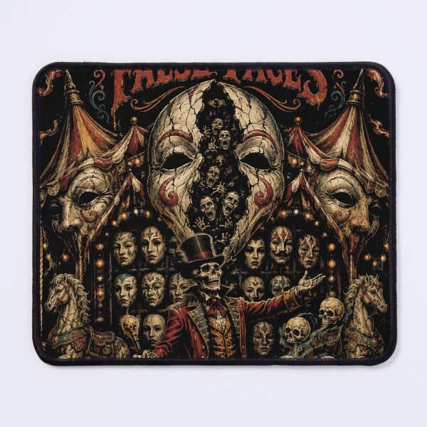 Item preview, Carnival Of False Faces designed and sold by RetroCrypt Studio.