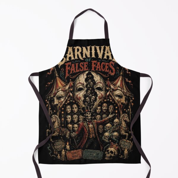 Item preview, Carnival Of False Faces designed and sold by RetroCrypt Studio.