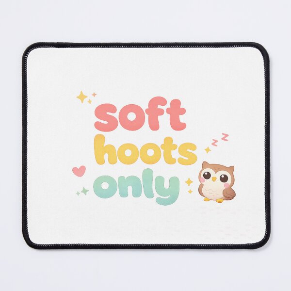 Item preview, Soft Hoots Only Owl Sticker | Cute Kawaii Owl | Cozy Cottagecore Gift designed and sold by Gremlin Hours.