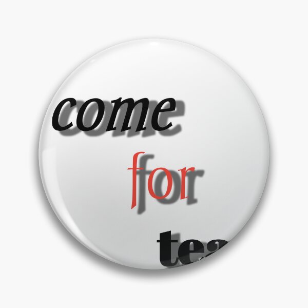 Item preview, Come for tea ☕ sticker  designed and sold by Trendykunnu.