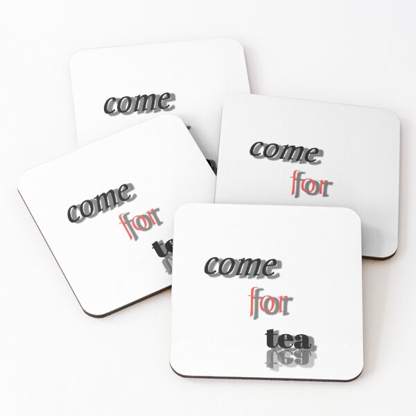 Item preview, Come for tea ☕ sticker  designed and sold by Trendykunnu.