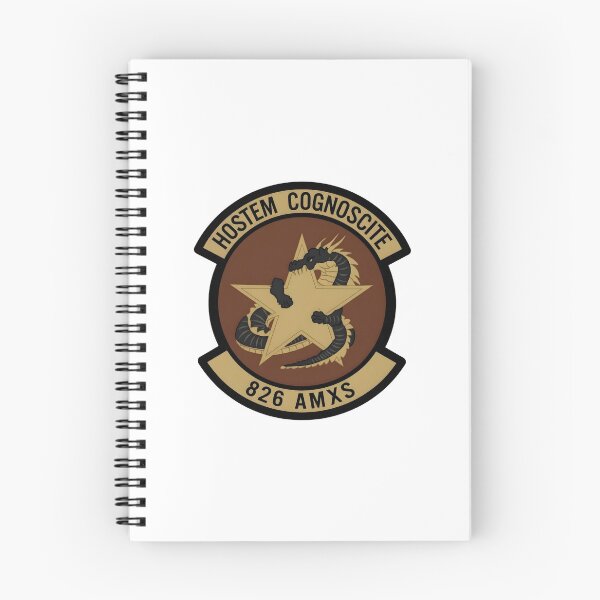 Item preview, USAF 826 AMXS Hostem Cognoscite Subdued Patch Emblem designed and sold by CharlieDesings.