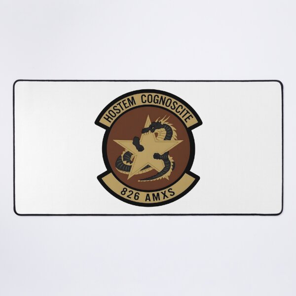 Item preview, USAF 826 AMXS Hostem Cognoscite Subdued Patch Emblem designed and sold by CharlieDesings.