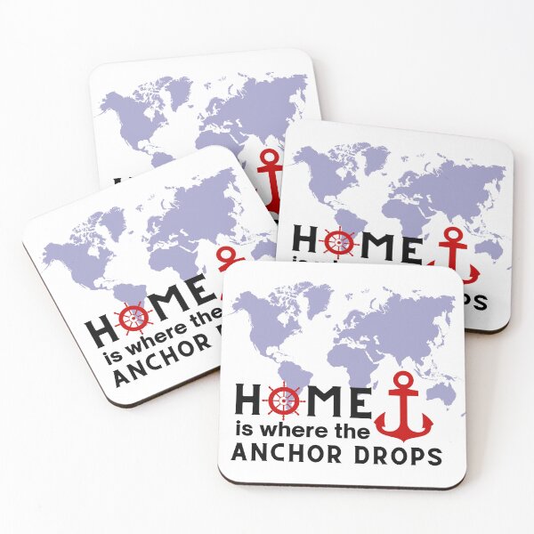 Item preview, Home Is Where the Anchor Drops designed and sold by caFUNated.
