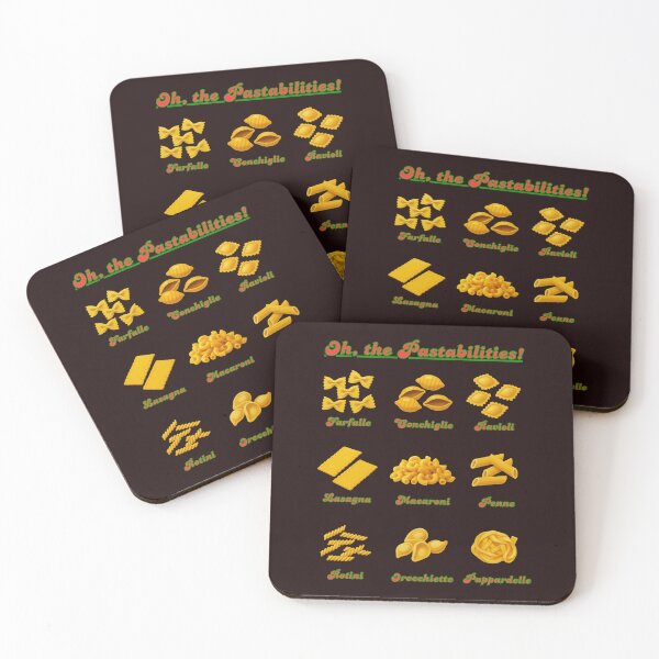 Item preview, Possibilities Pasta Italian Cuisine Punny Food Lovers Design designed and sold by InkyCorvid.
