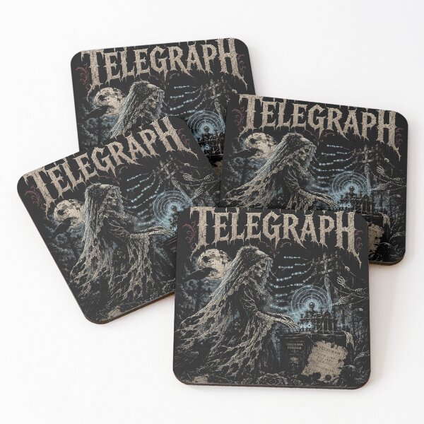 Item preview, Widows Telegraph designed and sold by RetroCrypt Studio.