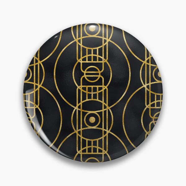 Item preview, Breathtaking (Faux) 24-Karat Gold Art Deco Geometric Pattern designed and sold by DEC02.