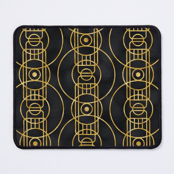 Item preview, Breathtaking (Faux) 24-Karat Gold Art Deco Geometric Pattern designed and sold by DEC02.