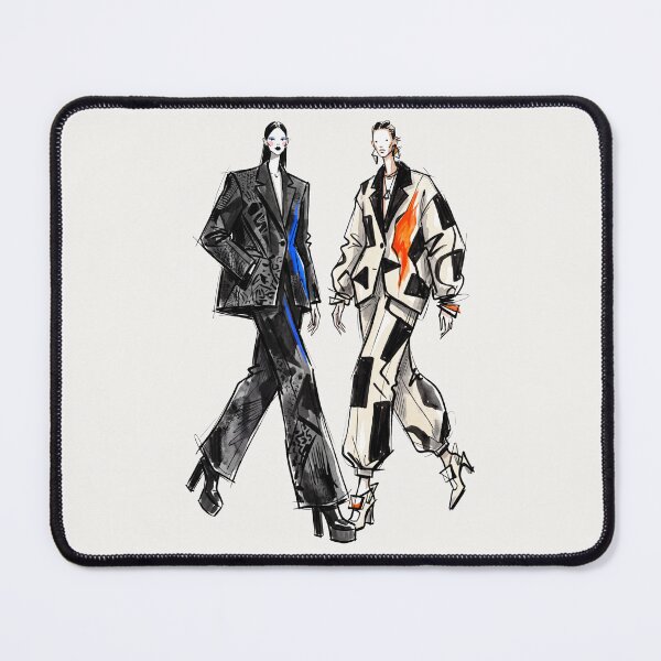 Item preview, Abstract Runway Duo designed and sold by yara.lahdo.
