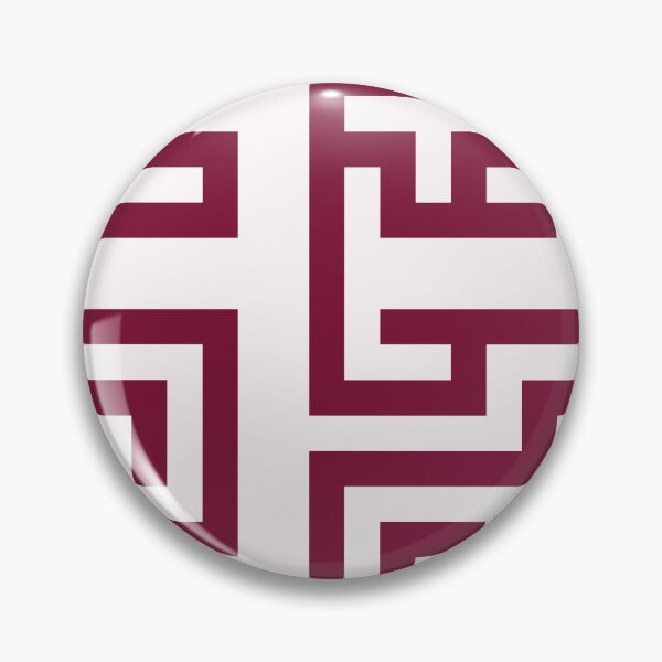 Item preview, Modern Rose Bud Cherry, Wine Red Maze Pattern designed and sold by WD-Artist.