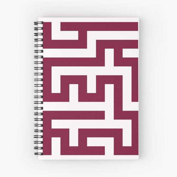 Item preview, Modern Rose Bud Cherry, Wine Red Maze Pattern designed and sold by WD-Artist.