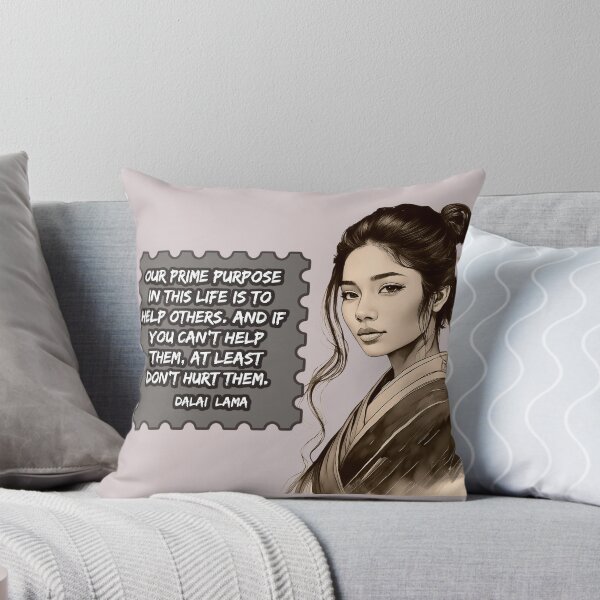 Item preview, Dalai Lama quote - helping others designed and sold by ArtPixs.