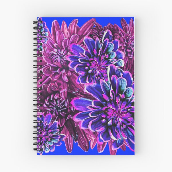 Item preview, Neon Pink Chrysanthemums 4 designed and sold by nastiaart.