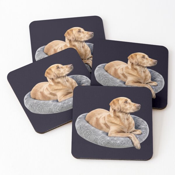Item preview, YELLOW LABRADOR RETRIEVER RESTING PORTRAIT - LOYAL FAITHFUL designed and sold by PRINTSCHARMINGM.