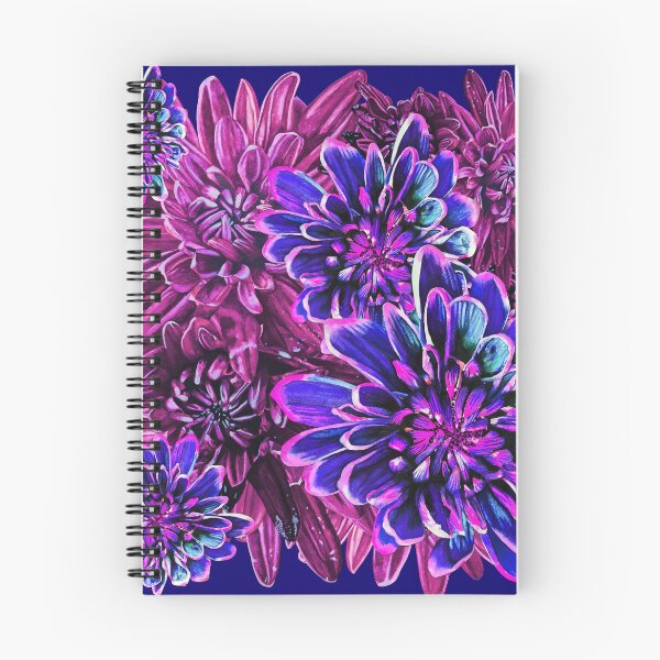 Item preview, Neon Pink Chrysanthemums 5 designed and sold by nastiaart.