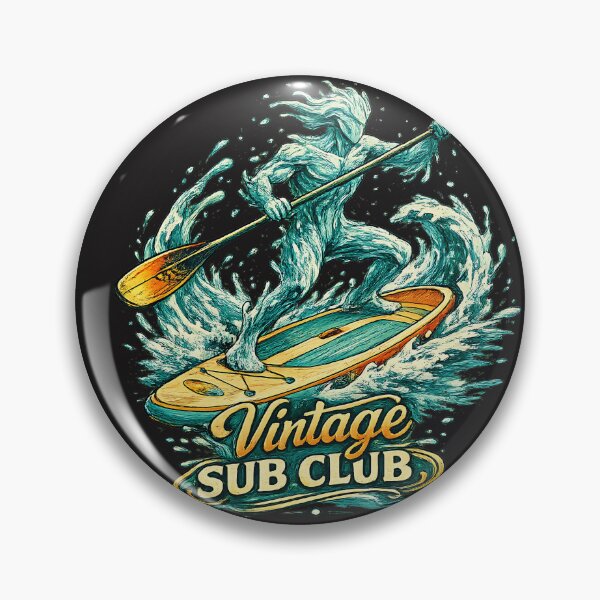 Item preview, Vintage SUP Club Water Spirit Paddleboarding designed and sold by NucciCollective.
