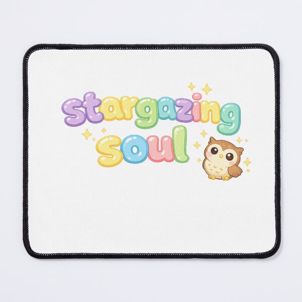 Item preview, Stargazing Soul Owl Sticker | Cute Celestial Owl | Kawaii Cottagecore Gift designed and sold by Gremlin Hours.