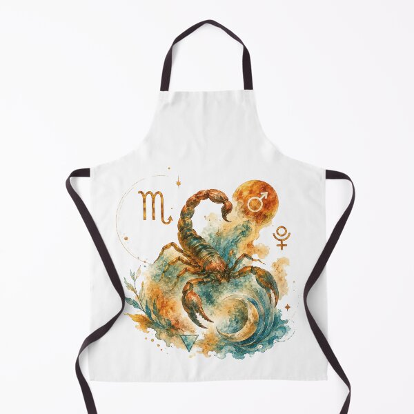 Item preview, Scorpio Watercolor Zodiac Spirit designed and sold by NucciCollective.