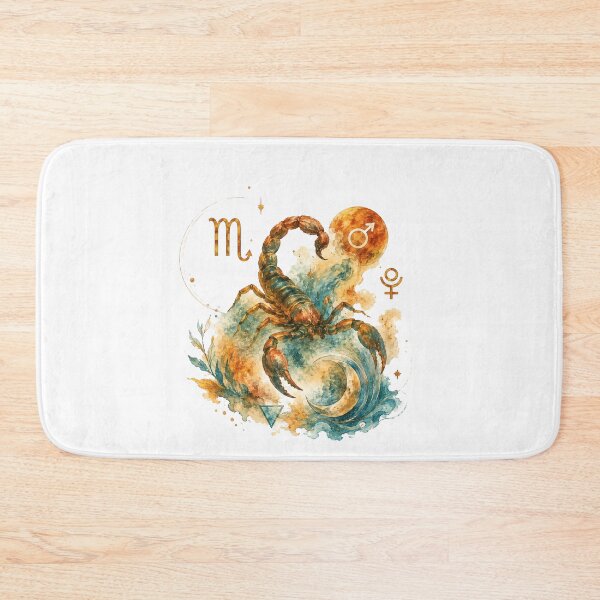 Item preview, Scorpio Watercolor Zodiac Spirit designed and sold by NucciCollective.
