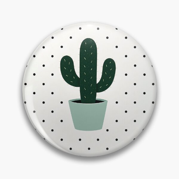 Item preview, Potted Cactus Polka Dot Illustration designed and sold by daldadesign.