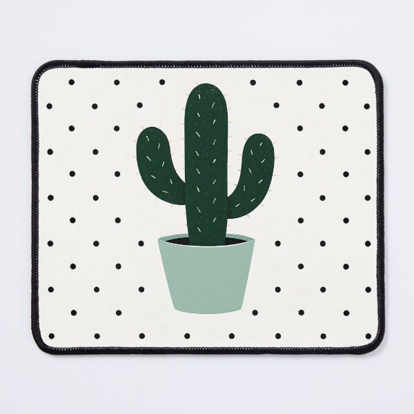 Item preview, Potted Cactus Polka Dot Illustration designed and sold by daldadesign.