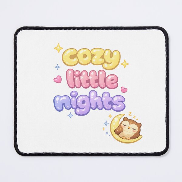 Item preview, Cozy Little Nights Owl Sticker | Cute Kawaii Owl | Cottagecore Gift designed and sold by Gremlin Hours.