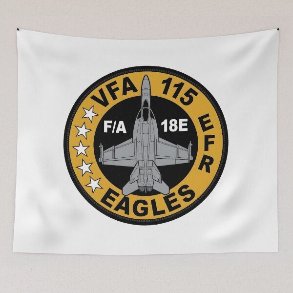 Item preview, US Navy VFA-115 Eagles F/A-18E Super Hornet Patch Emblem designed and sold by CharlieDesings.