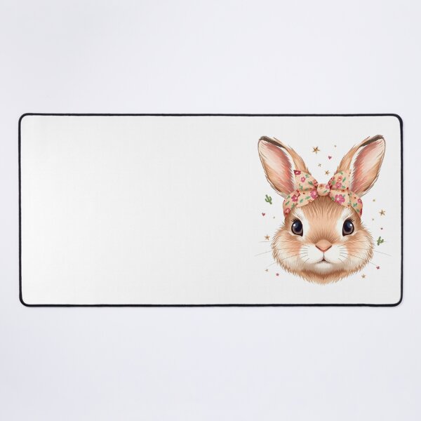 Item preview, Cute Bunny Floral Bow Cactus Stars designed and sold by Oddifys.