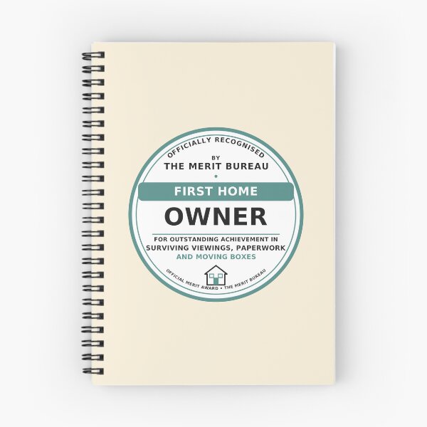 Item preview, First Home Owner Gift | New Home and Housewarming Award designed and sold by TheMeritBureau.