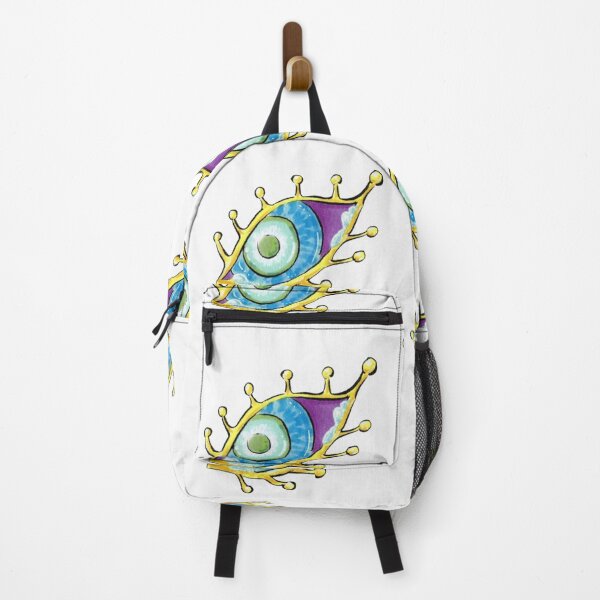 Item preview, Psychedelic Cosmic Eye Surreal Golden Watercolor Illustration designed and sold by Charmed-Ink.