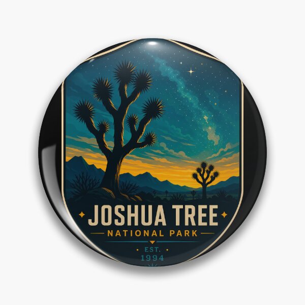 Item preview, Joshua Tree National Park  Travel Retro designed and sold by FrontierCosmic.