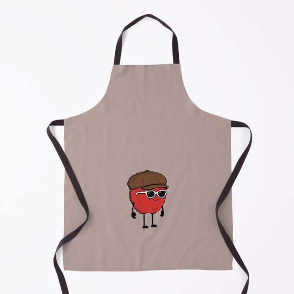 Item preview, Apple Pixel with a Newsboy Cap (BR) designed and sold by White Rim Mates.