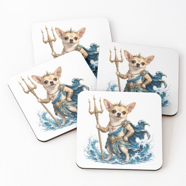 Item preview, Poseidon Chihuahua God of the Sea designed and sold by Skyrocketz.
