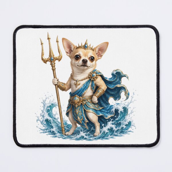 Item preview, Poseidon Chihuahua God of the Sea designed and sold by Skyrocketz.