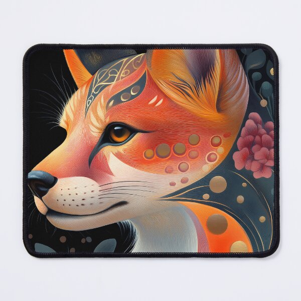 Item preview, Shiba Inu Dog Golden Floral Elegant Woodland Spirit designed and sold by juniorcastros.
