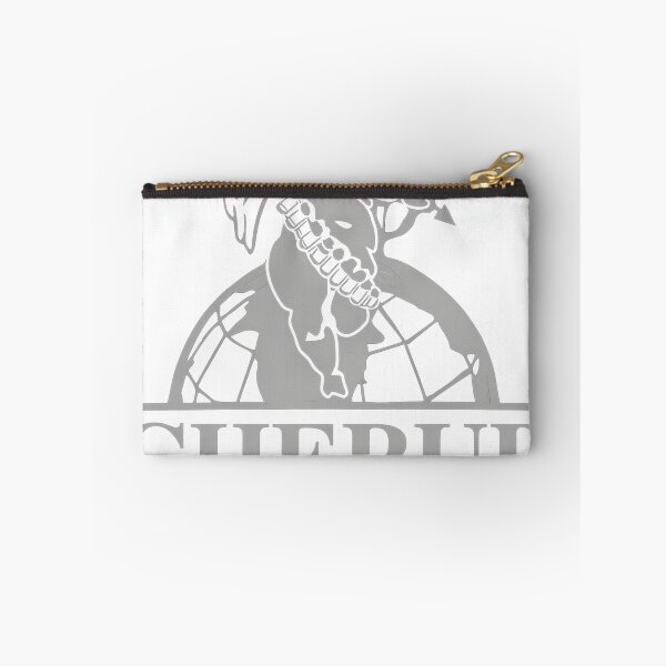 Item preview, Bold Winged Figure Globe Emblem designed and sold by PlanetSerpo.