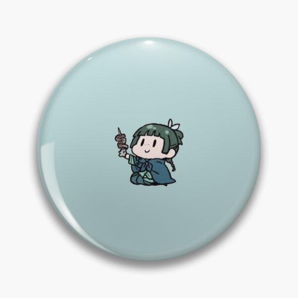Item preview, The Verdigris Jewel — The Apothecary Maomao Kawaii Icon designed and sold by TheStickLab.
