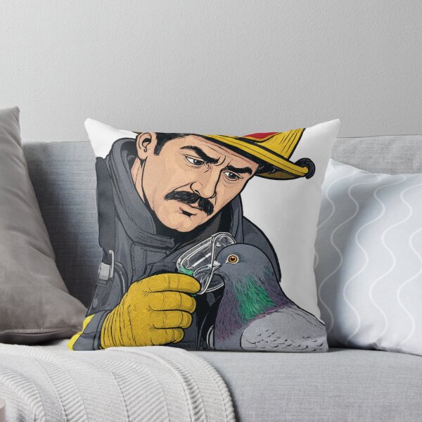 Item preview, Firefighter Rescues Pigeon With Oxygen Mask 3 designed and sold by Designs By Ms Mal_Tas.