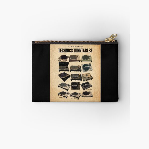 Item preview, A Visual History of Technics Turntables Poster Print - Vintage DJ Turntable Wall Art, Music Studio Decor from 1970 to 2017 designed and sold by MagicatcoArt.