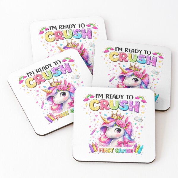 Item preview, Cute Unicorn 1st Grade Back To School Rainbow Teacher Gift designed and sold by QuiteOrbit.