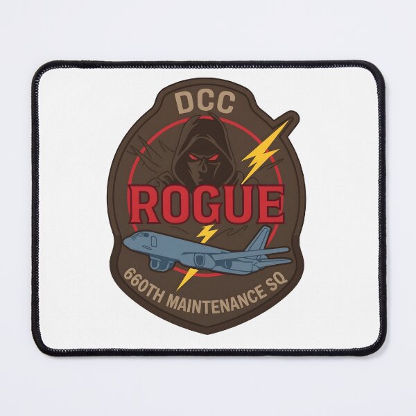 Item preview, USAF 660th Maintenance Squadron DCC Rogue Patch Emblem designed and sold by CharlieDesings.